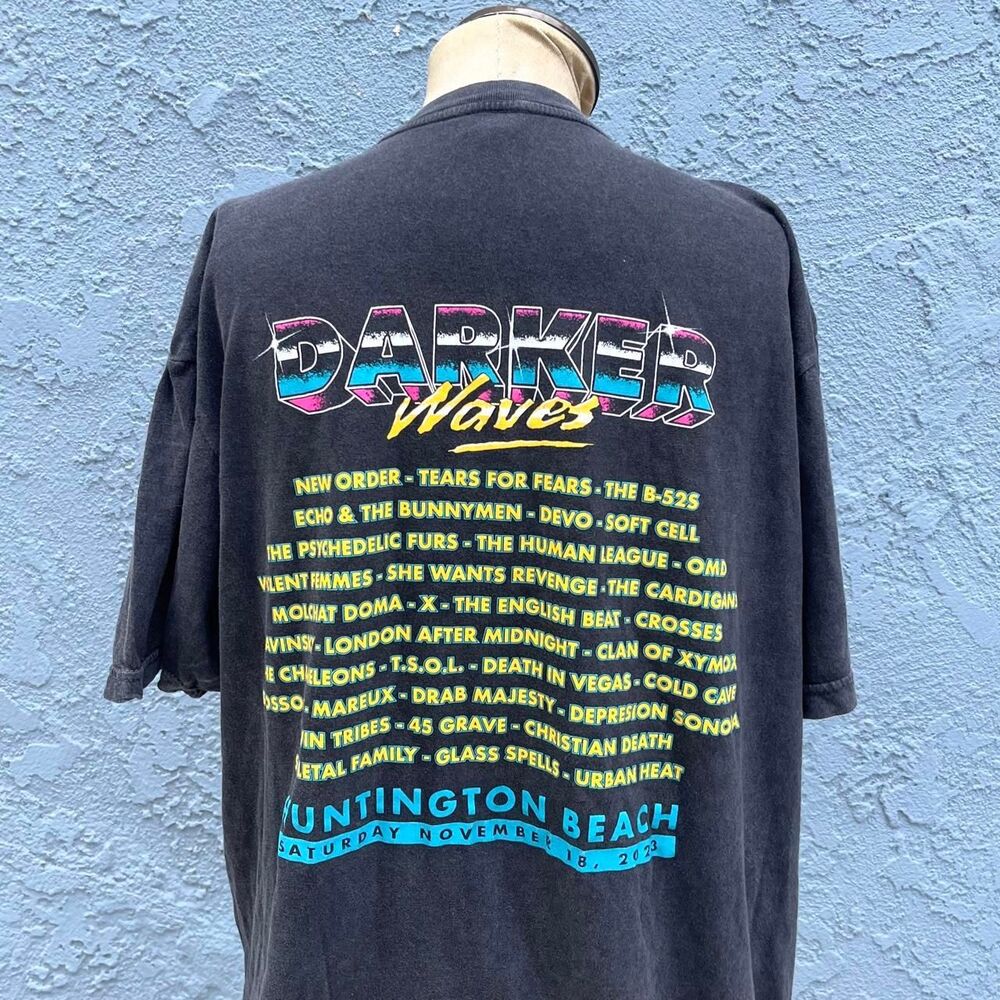 Darker Waves Festival T-shirt 2023 band tee